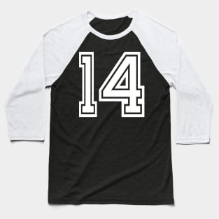 Numbers 14 for a sports team, group, or community Baseball T-Shirt